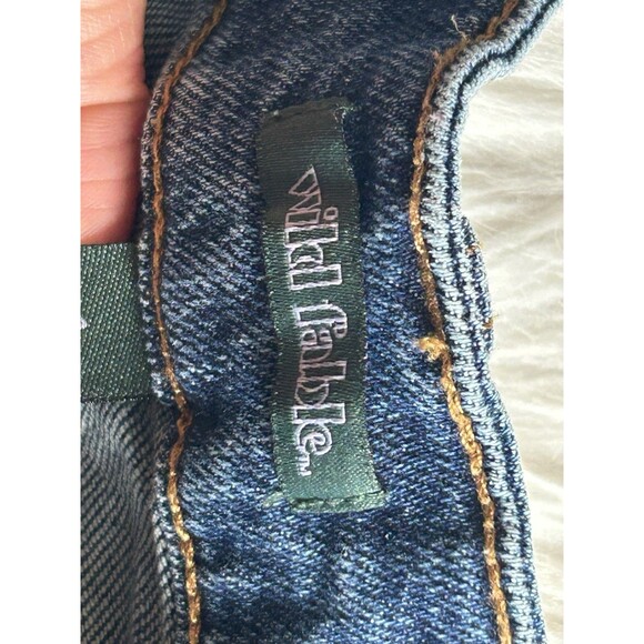 Wild Fable Women’s Size 8 Highest Rise Cut Off Jean Shorts Jorts Side Slits - Picture 8 of 11